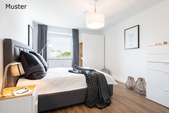 تصویر Große 1-Zimmer-Wohnung mit Stil und Komfort im ruhigen Hinterhaus