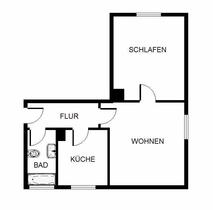 Schöne Wohnung sucht Mieter: 2,5-Zimmer-Wohnung - Foto 4