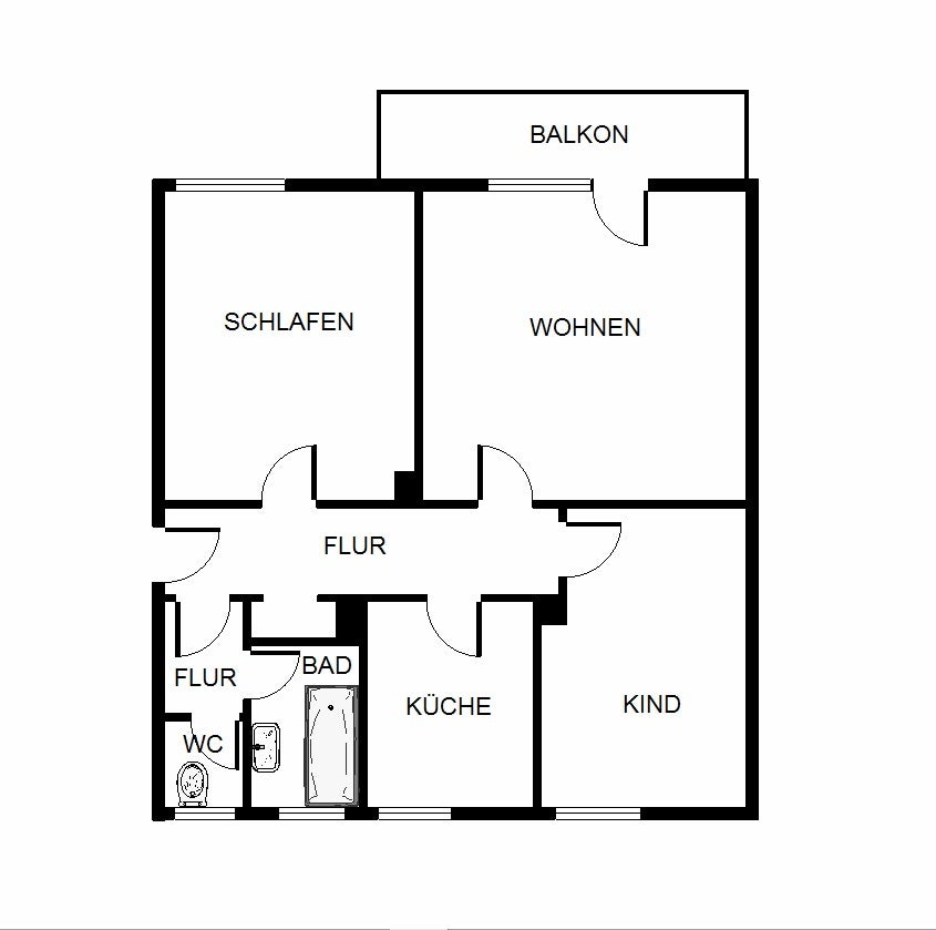 3,5-Zi.-Wohnung mit Balkon sucht Familie! - Photo 3