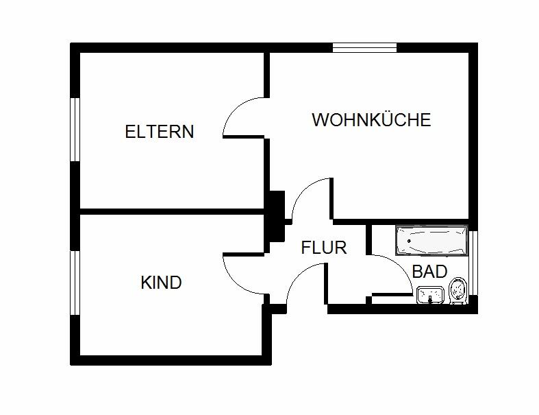 komplett renovierte 3-Zimmer-Wohnung mit großer Küche - Foto 4