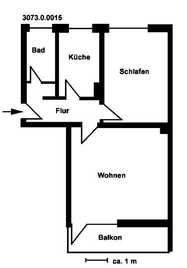 Wohn(t)raum: günstig geschnittene 2-Zimmer-Wohnung - Photo 4