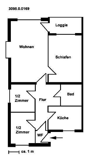 Gelegenheit: 3-Zimmer-Wohnung - Foto 4