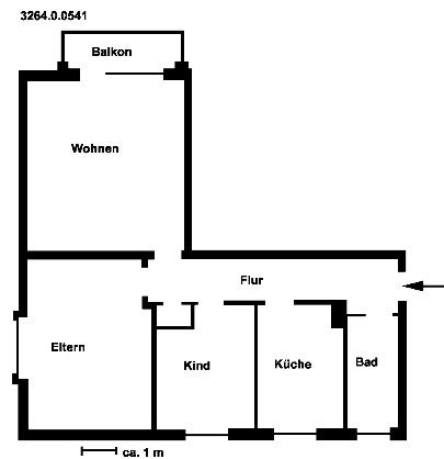 Nette Nachbarn gesucht: praktische 2,5-Zimmer-Wohnung - Foto 3