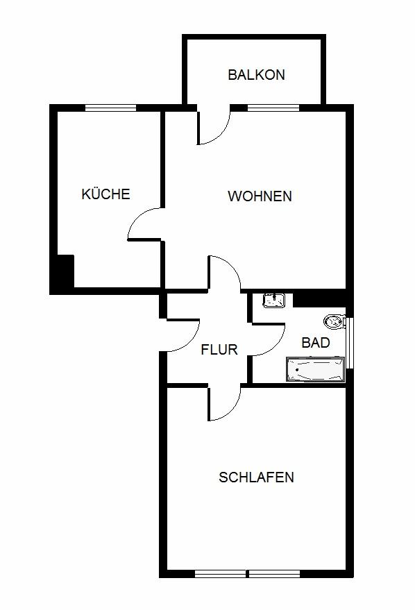 Schöne Wohnung sucht Mieter: günstige 2,5-Zimmer-Wohnung - Photo 5