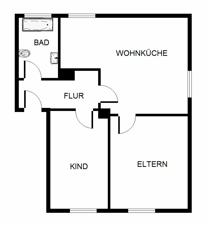 Komm nach Fischlaken: Sonnenhelle 3 Zimmer in Waldnähe - Foto 2