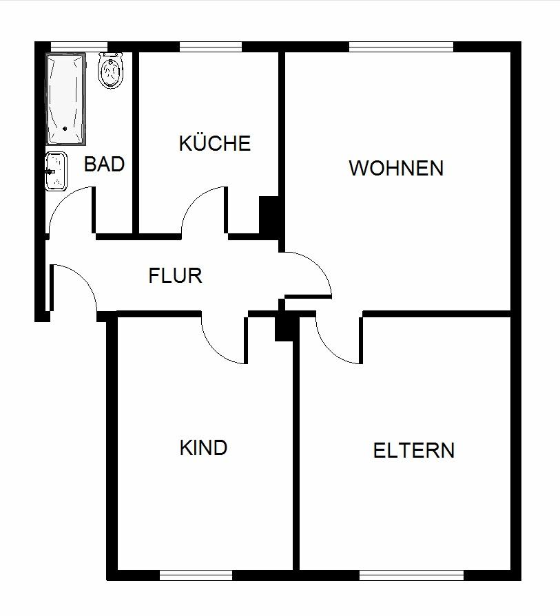 Überruhr-Holthausen: Frisch renov. 3-Zi.-Whg. mit großem Balkon - Photo 5