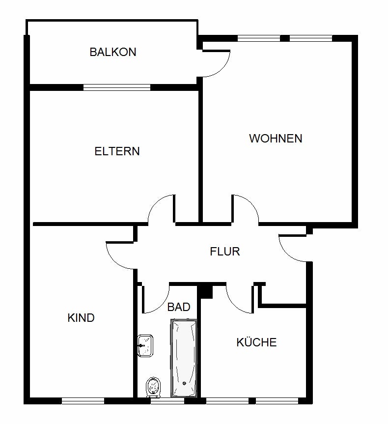 Super ansprechende frisch renovierte 3,5 Zimmer Wohnung über den Dächern von Dortmund Alt-Scharnhorst - Photo 5
