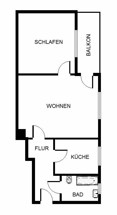 Schöne und gut geschnitte 2-Zimmer-Wohnung in toller Lage - bezugsfertig! - Foto 3