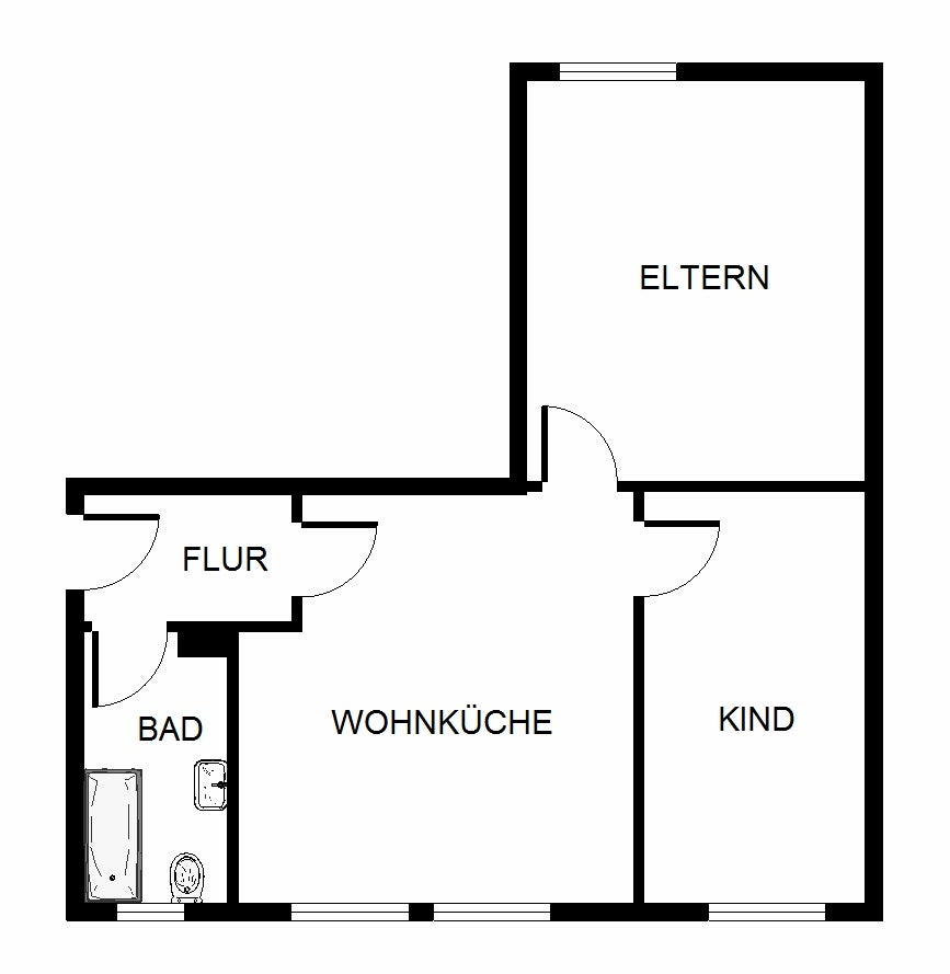 Startklar für Ihr erstes eigenes Zuhause – charmante 2-Zimmer-Wohnung mit Wohlfühlcharakter - Foto 5