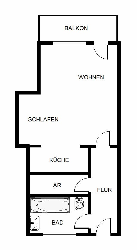 1-Zimmer-Wohnung in Köln Grembergoven - Photo 5