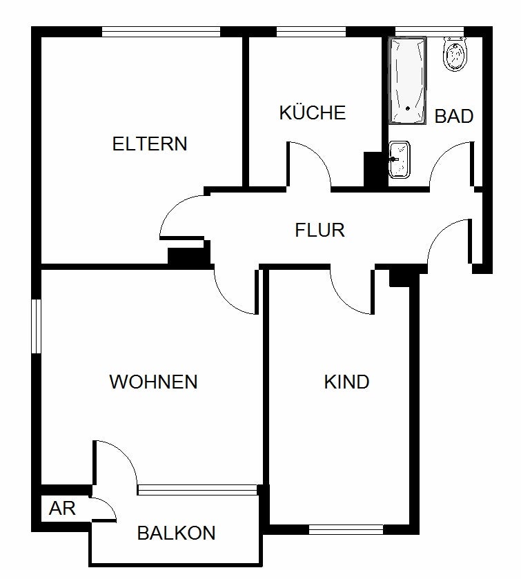 Stilvoll renovierte Wohnung: einladendes Traum-Zuhause mit 3,5 Zimmern in neuem Glanz! - Foto 2