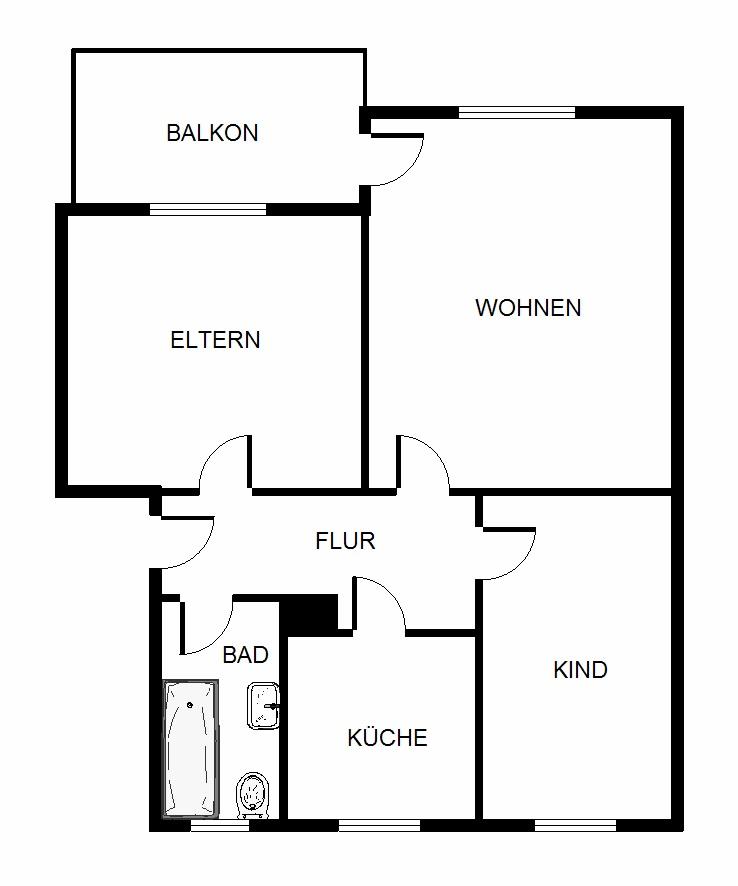 Zuhause fühlen mit Aussicht: Deine neue 3-Zimmer-Wohlfühloase mit Balkon - Foto 3