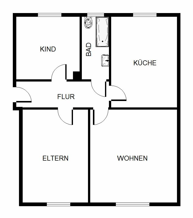 2 Raum Wohnung mit Wintergarten in Sanierung - Photo 4