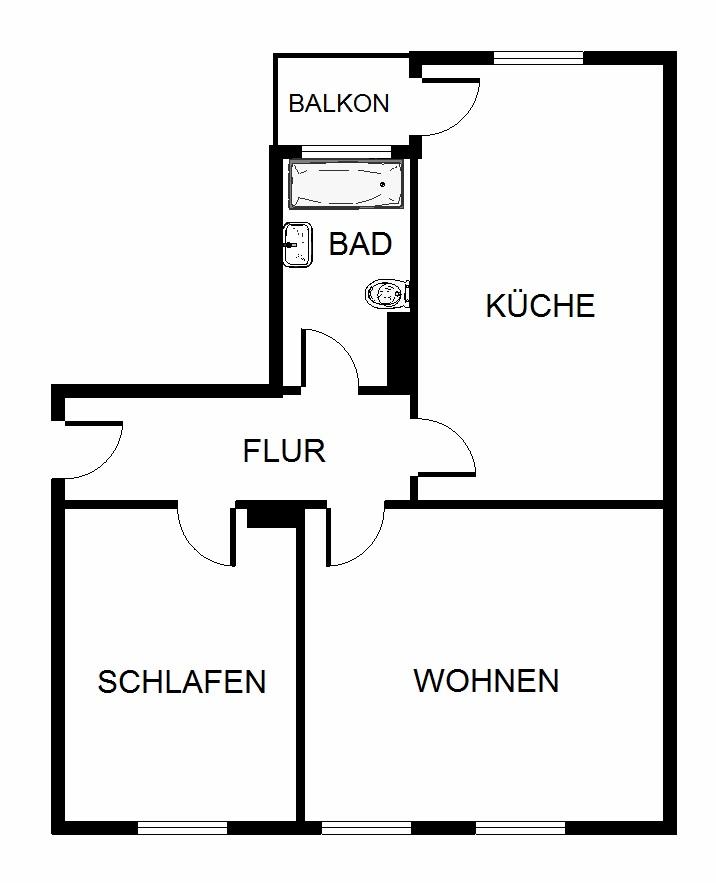 2 x 2! Zwei Zimmer im Zweiten Obergeschoß! - Foto 4