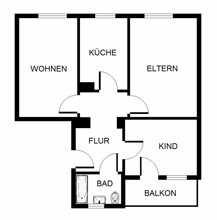 Neu renovierte, gemütliche 3-Zimmer-Wohnung in ruhiger Lage - Photo 5