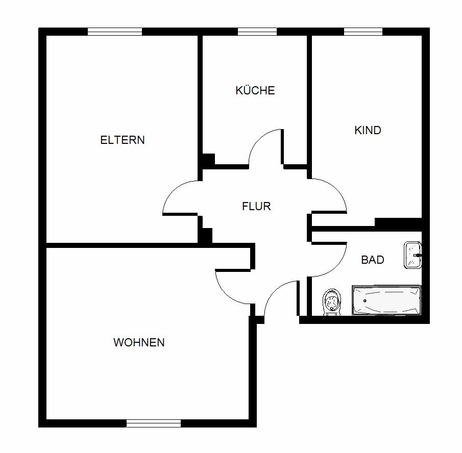 Die gefällt mir: 3-Zimmer-Wohnung - Photo 3