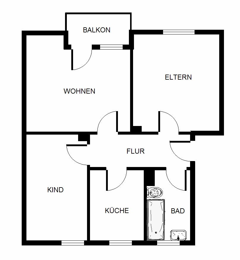 Die gefällt mir: praktische 3,5-Zi.Whg. mit Balkon - Foto 5