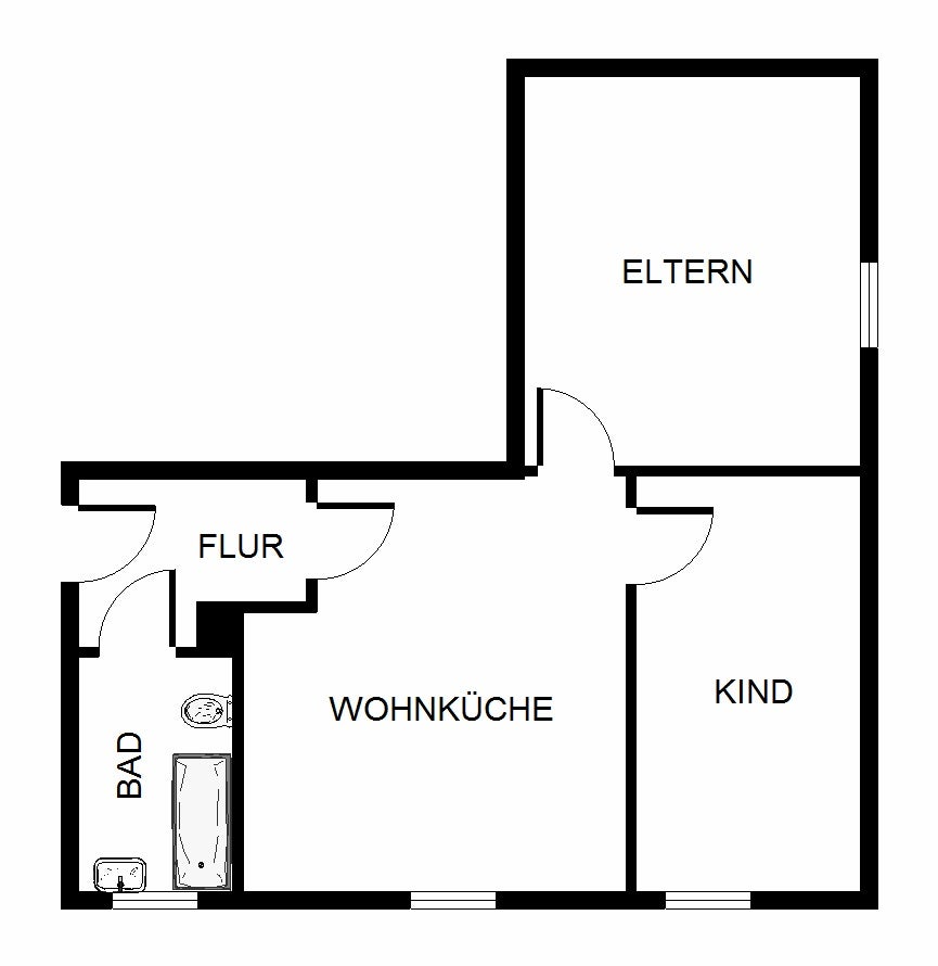 Schöne 2-Zi.-Wohnung nähe Schloss Horst - Foto 2