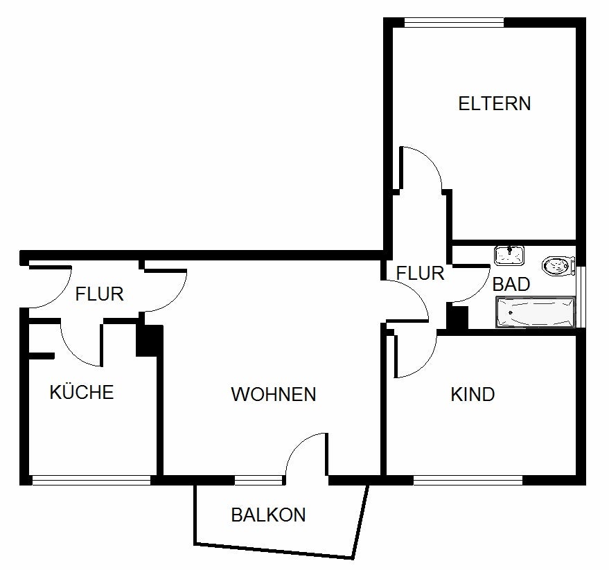 Nette Nachbarn gesucht: 3-Zimmer-Wohnung in Stadtlage - Photo 4