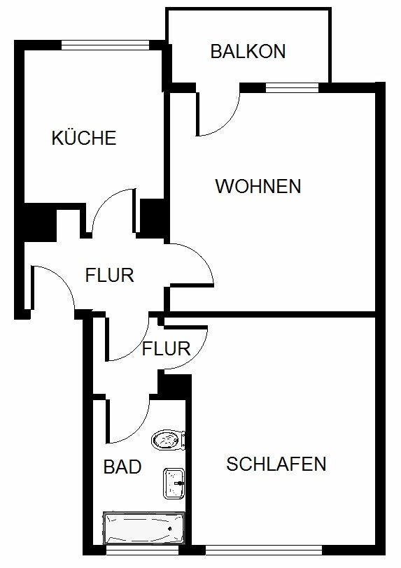 Umzug gefällig? - attraktive 2-Zi.-Whg. mit Balkon - Photo 3
