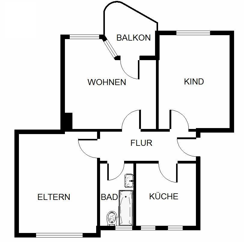 Wohn(t)raum: ansprechende 3-Zimmer-Wohnung - Photo 4