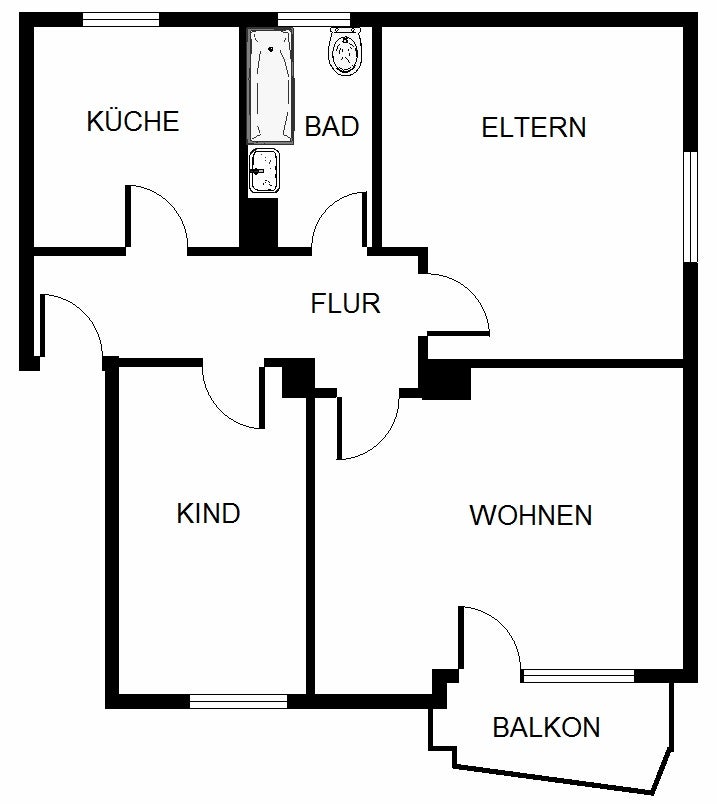 Sparen Sie sich das renovieren - bezugsfertige 3 Raum-Wohnung mit separatem Mansardenzimmer* - Garage möglich ! - Foto 4