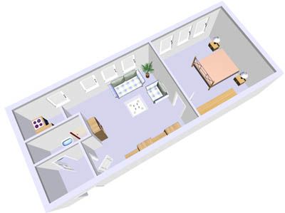 Schöne 2-Zimmer-Studentenwohnung - Foto 4