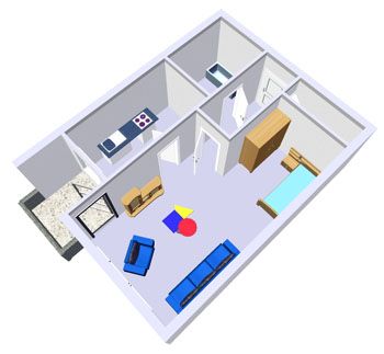 Hier fühlen Sie sich wohl: individuelle Studenten und Seniorenwohnung - Photo 2