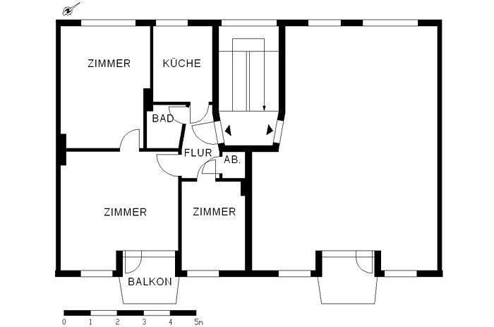Renovierte 3-Zimmer-Wohnung mit Balkon - Photo 5