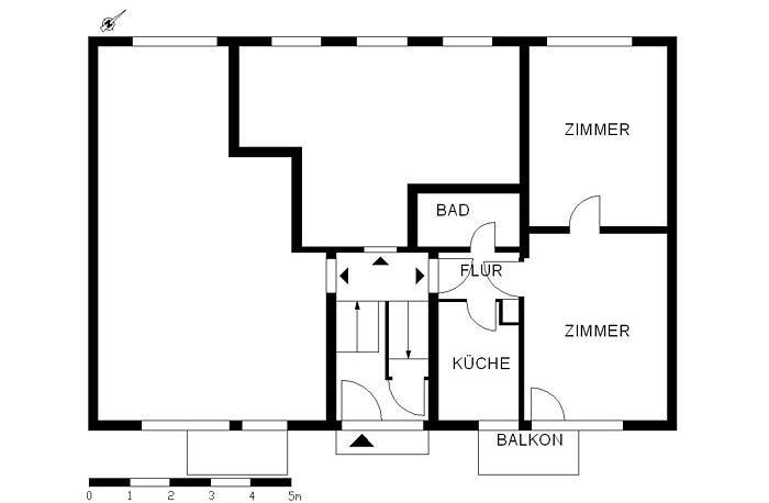 Interessante 2-Zimmer-Wohnung mit Balkon - Foto 3