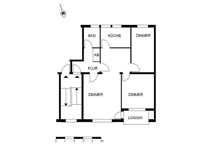 Ab sofort bezugsfertig! Sanierte 3 - Zimmer Wohnung mit Balkon - Foto 5