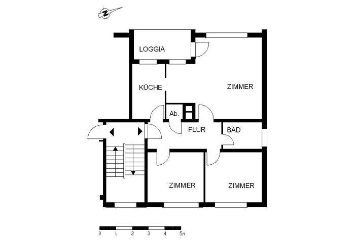 Renovierte 3-Zimmer-Wohnung mit Flair - Einzugsfertig - Photo 5