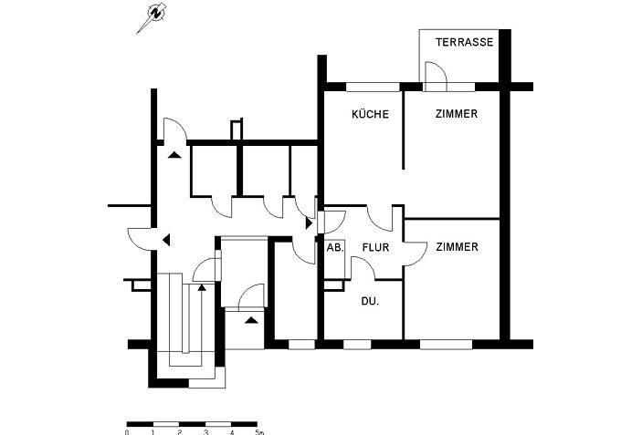 Nur für Senioren, schicke 2-Zimmer-Wohnung mit Terrasse - Foto 2