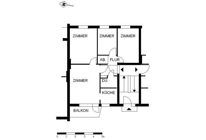 Renovierte 3,5-Zimmer-Wohnung mit Balkon - Foto 5