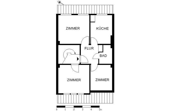 Gemütliche 2,5-Zimmer-Dachgeschosswohnung - Foto 2