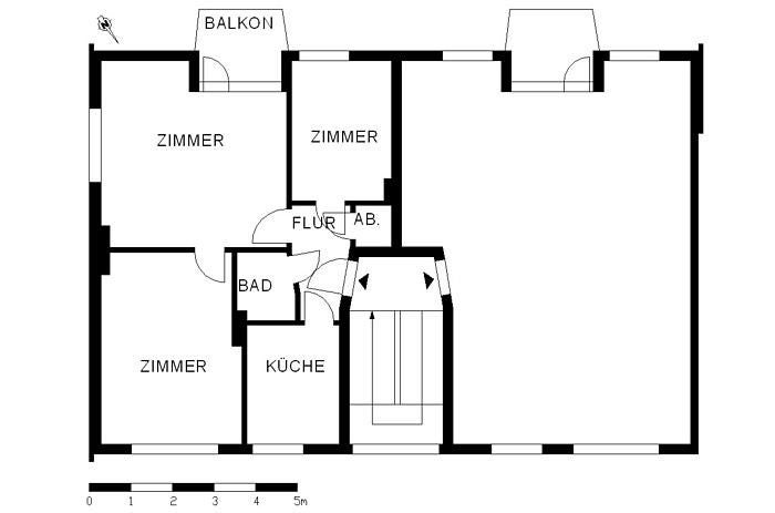 Hier lässt es sich aushalten: günstige 3-Zimmer-Wohnung - Photo 3