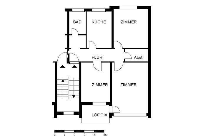 Helle 3-Zimmer-Wohnung mit Balkon - Photo 4