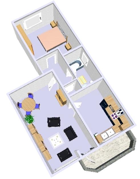 Nimm mich! Günstig geschnittene 2-Zimmer-Wohnung frisch saniert mit Balkon - Photo 5