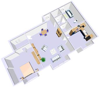 Die gefällt mir: praktische 2,5-Zimmer-Wohnung mit Ausblick (WBS) - Photo 2