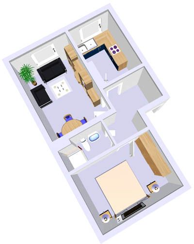Ruhige Singlewohnung am Rande von Kiel Gaarden - Foto 2