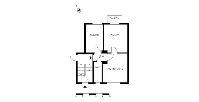Hier macht wohnen Spaß: günstige 3-Zimmer-Wohnung - Foto 2