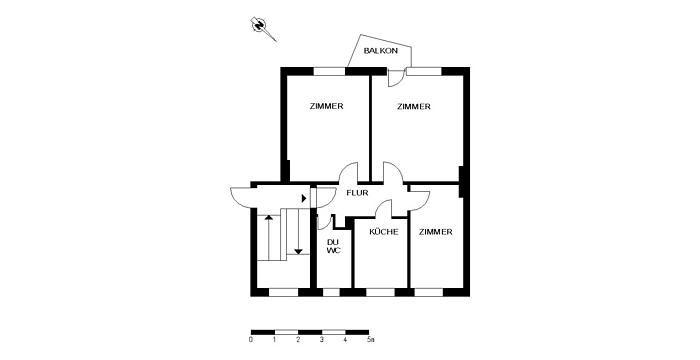 Für die kleine Familie oder zu Zweit - 2,5-Zimmer-Wohnung - Foto 4