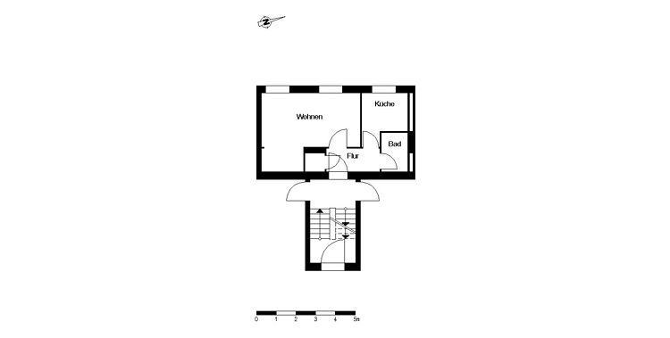 Schnittige 1-Zimmer-Wohnung mit Dusche - Photo 1