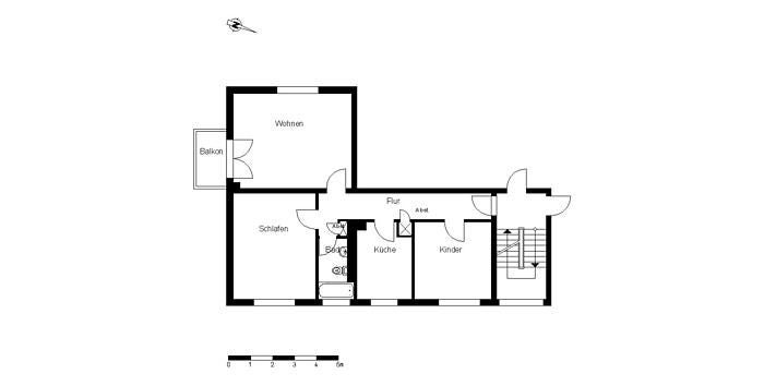 Renovierte 3-Zimmer-Wohnung mit Balkon - Foto 3