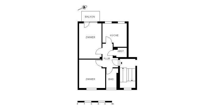 Wohnung für Paare im 3. OG - Photo 4