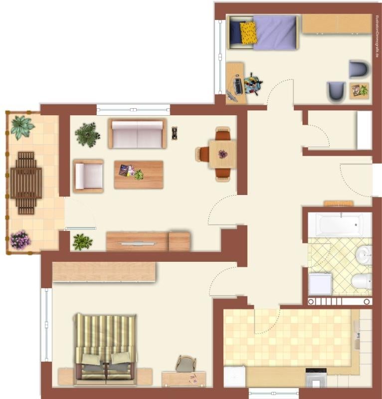 Da kommt man gern Heim. geräumige 3-Zimmer-Wohnung - Photo 4