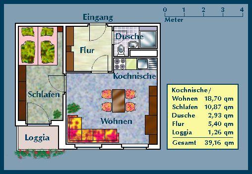 Kleine gemütliche 2-Zimmer-Wohnung mit Balkon und Charme - Foto 3