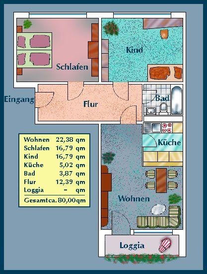Lust auf Veränderung: familienfreundliche 3-Zimmer-Wohnung mit Balkon - Photo 3
