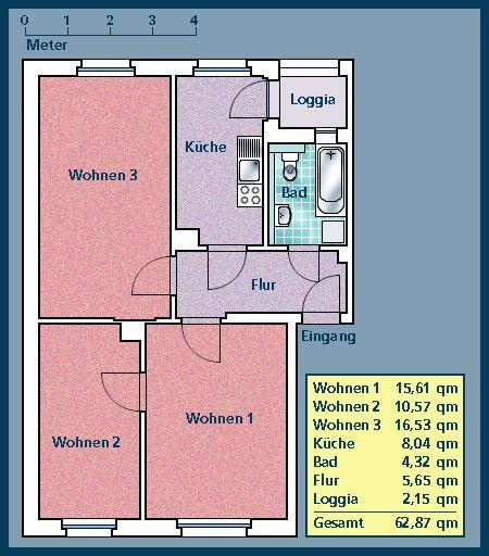 Wohn(t)raum: günstige 3-Zimmer-Wohnung - Foto 2