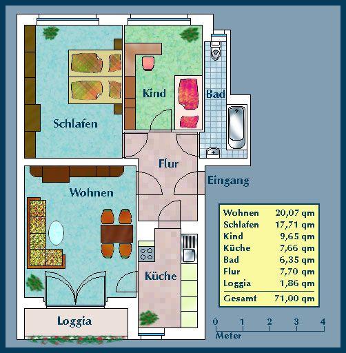 Reinkommen und Wohlfühlen: großzügige 3-Zimmer-Wohnung - Foto 2